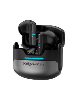 Bezprzewodowe słuchawki douszne Kruger&Matz M8 - kolor szary