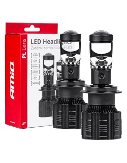 Żarówki samochodowe LED PL Lens soczewka H7