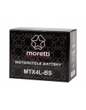 Akumulator motocyklowy 12V 4Ah MTX4L-BS MORETTI