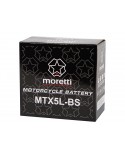 Akumulator motocyklowy 12V 5Ah MTX5L-BS MORETTI