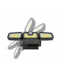 Lampa uliczna solarna 3 reflektory + czujnik