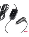 Wentylator wiatrak samochodowy z przyssawką 12V AMIO-03010