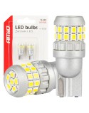 Żarówki LED CANBUS T10 W5W 30SMD 2016 White 12V 24V AMIO-04233