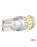 Żarówki LED CANBUS T10 W5W 30SMD 2016 White 12V 24V AMIO-04233