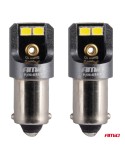 Żarówki LED CANBUS PRO T4W BA9S 4x2016 SMD białe 12V 24V AMIO-03579