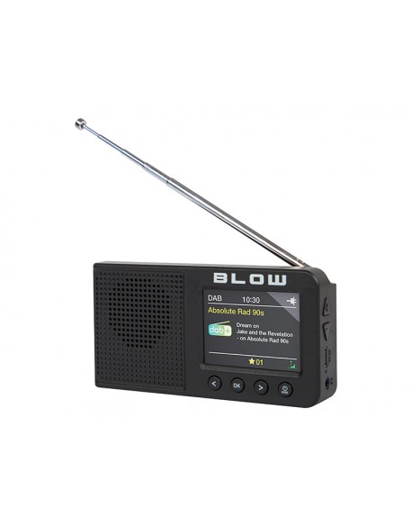 Radio kuchenne FM/DAB+ BLOW RK3 BT czarne