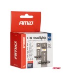 Żarówki samochodowe LED seria HYBRID H3 6000K Canbus 60W AMIO-04113