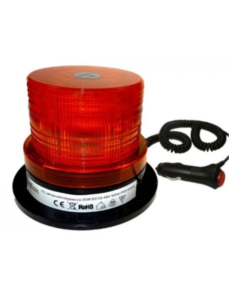 Lampa ostrzegawcza pomarańczowa 20W 10-48V 40LED