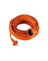 Przedłużacz sieciowy PR-160 1-Gniazdo bez uziemienia 30m pomarańczowy 2x1,5mm
