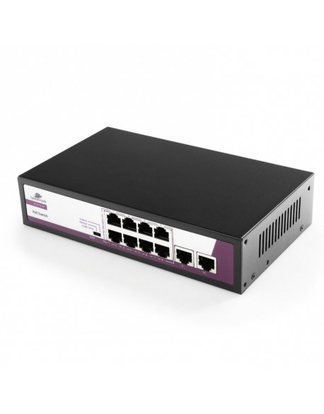 SWITCH 10-portowy 100Mbps POE 120W SP-SF1010P