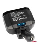 Rozdzielacz rozgałęźnik gniazda zapalniczki PD30W PD20W QC3.0 12V 24V + woltomierz