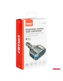 Rozdzielacz rozgałęźnik gniazda zapalniczki PD30W PD20W QC3.0 12V 24V + woltomierz