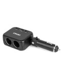 Rozdzielacz gniazda zapalniczki z ładowarką 2x USB-A 1x USB-C 12V 24V 100W 180°