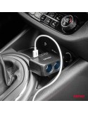 Rozdzielacz gniazda zapalniczki z ładowarką 2x USB-A 1x USB-C 12V 24V 100W 180°