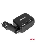 Rozdzielacz gniazda zapalniczki z ładowarką 2x USB-A 1x USB-C 12V 24V 100W 180°
