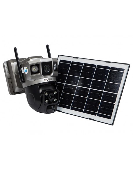Kamera BLOW 4G PTZ 6MP H-396-AOV DualLens solarna z akumulatorem