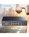 Switch 24x PoE 2x Uplink 300W do kamer IP 250m VLAN SFP FS1026PS1