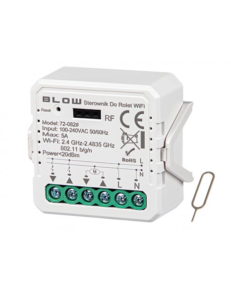 Inteligentny sterownik do rolet WiFi TUYA