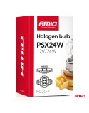 Żarówka halogenowa PSX24W PG20-7 12V 24W AMIO-04411