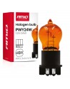 Żarówka halogenowa PWY24W WP3.3x14.5-4 Amber 12V 24W AMIO-04410