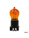 Żarówka halogenowa PWY24W WP3.3x14.5-4 Amber 12V 24W AMIO-04410