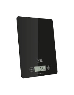 Waga kuchenna szklana czarna