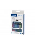 Klawiatura bezprzewodowa 2,4GHz+bluetooth miniKS-6 +touchpad