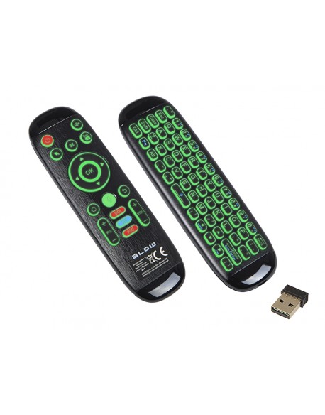 Klawiatura bezprzewodowa 2,4GHz KS-5 z pilotem