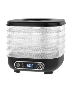 Suszarka do grzybów , warzyw , owoców , 300W , 5 sit , wyświetlacz , termoobieg , TEESA