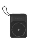 POWERBANK indukcyjny Kruger&Matz 10000 mAh magnetyczny z kablem czarny