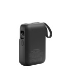 POWERBANK indukcyjny Kruger&Matz 10000 mAh magnetyczny z kablem czarny