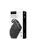 POWERBANK indukcyjny Kruger&Matz 10000 mAh magnetyczny z kablem czarny