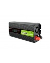Przetwornica napięcia Green Cell PowerInverter LCD 12 V 500W/1000W Przetwornica samochodowa z wyświetlaczem - czysty sinus