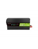 Przetwornica napięcia Green Cell PowerInverter LCD 12 V 500W/1000W Przetwornica samochodowa z wyświetlaczem - czysty sinus