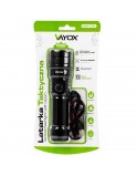 Latarka akumulatorowa taktyczna 600lm + powerbank VA0179 VAYOX