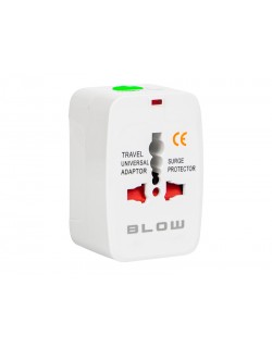 Wtyk sieciowy uniwersalny/EUROPE biały