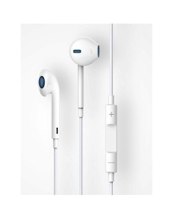 Słuchawki przewodowe DEVIA Smart EarPods białe