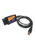 Interfejs diagnostyczny kabel OBD II ELM 327 USB