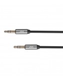 Kabel stereo jack 3.5 wtyk - wtyk 1.5m Kruger&Matz kabel sprężynka