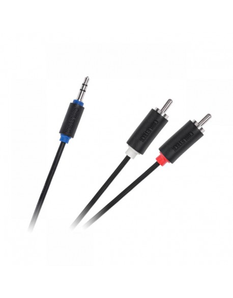 Kabel Jac k 3.5-2RCA 3m Cabletech standard