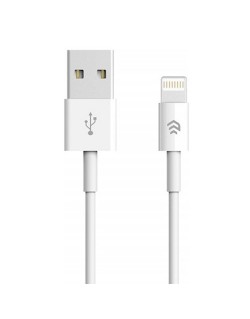 Kabel DEVIA iPhone iOS 8-pin 7&8&9&10&11 biały 1,2m