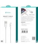 Kabel DEVIA iPhone iOS 8-pin 7&8&9&10&11 biały 1,2m