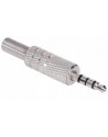 Wtyk Jack 3.5 metalowy czteropolowy