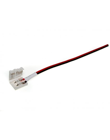 Złączka led 10mm 5050 na kablu jednostronna samozaciskowa