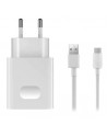 Huawei szybka ładowarka sieciowa Fast Charger AP32 (9V/5V / 2A) biały + kabel USB-A / USB-C
