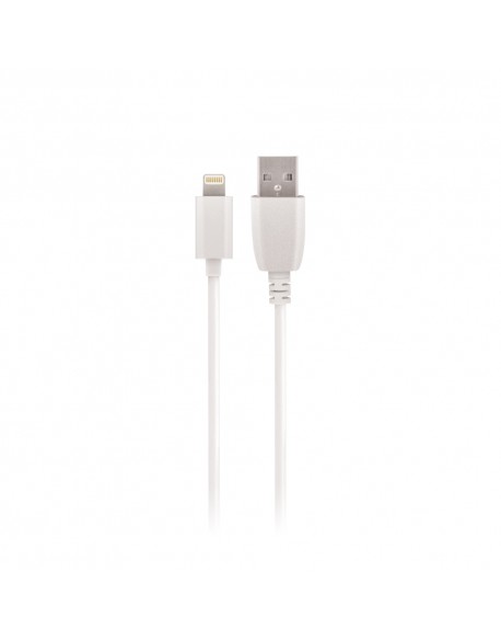 Kabel Maxlife do iPhone / iPad / iPod 8-PIN Fast Charge 2A 1m bialy