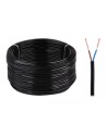 Kabel elektryczny OMYp 2x0,5 300/300V czarny