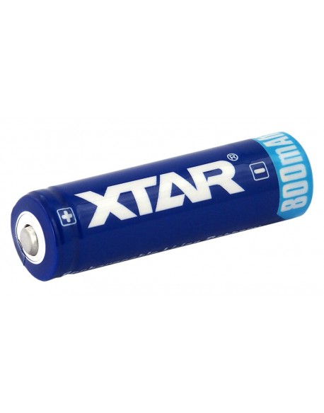 akumulator Xtar 14500 / AA / R6 3,7V Li-ion 800mAh z zabezpieczeniem