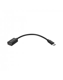 Kabel USB gniazdo A - wtyk typu C OTG Kruger&Matz Basic