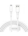 Kabel przewód USB - Lightning / iPhone 100cm Baseus CALSW-02 z obsługą szybkiego ładowania 2.4A